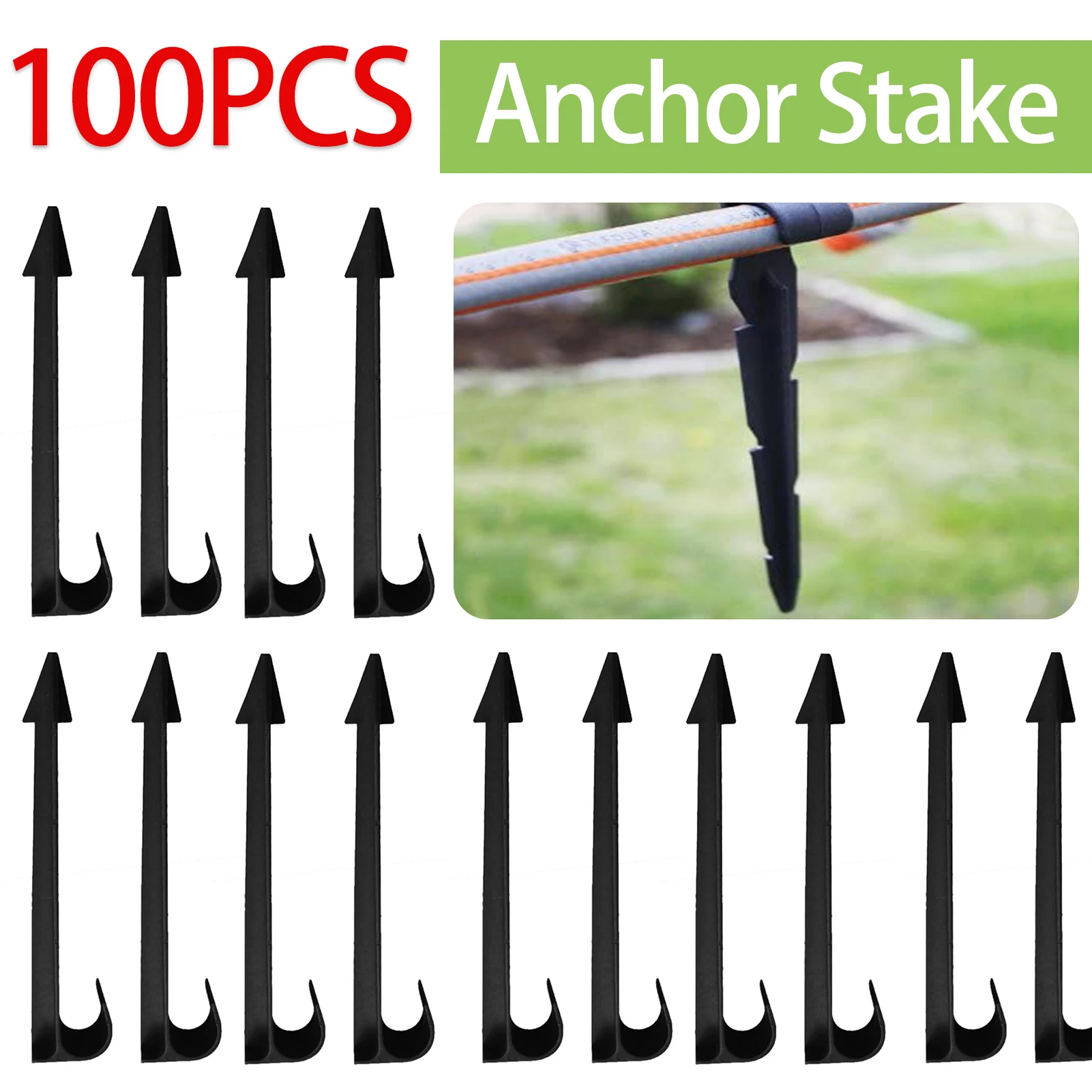 Irrigation Drip Tape - 100pcs J Hose Holder Micro Irrigation