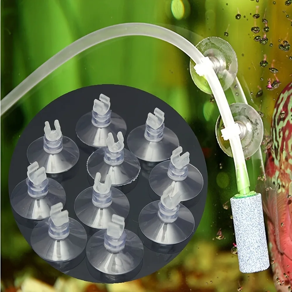 Fish Pond Aerator - 10pcs Rubber Aquarium Fish Tank Suction