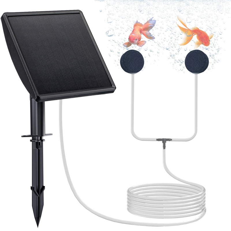 Solar Powered Pond Aerator Sol - Fish Pond Aerator recension och pris