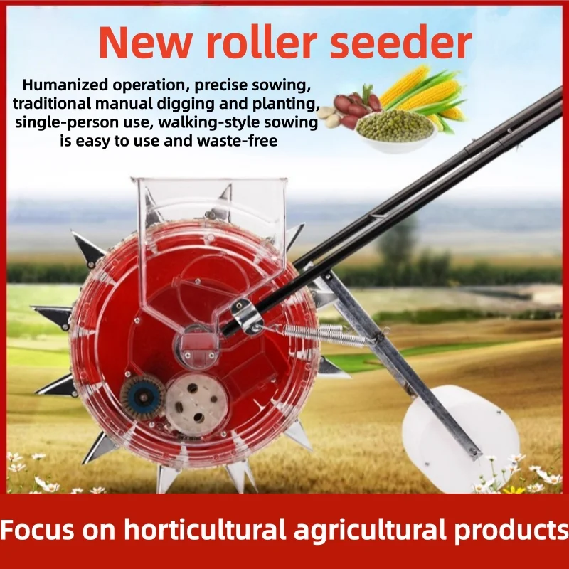 Multifunctional Hand-Push Drum - Vegetable Transplanter recension och pris