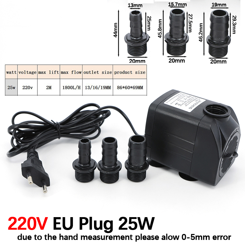 AC 220V 16W 25W Submersible Wa - Fish Pond Aerator recension och pris