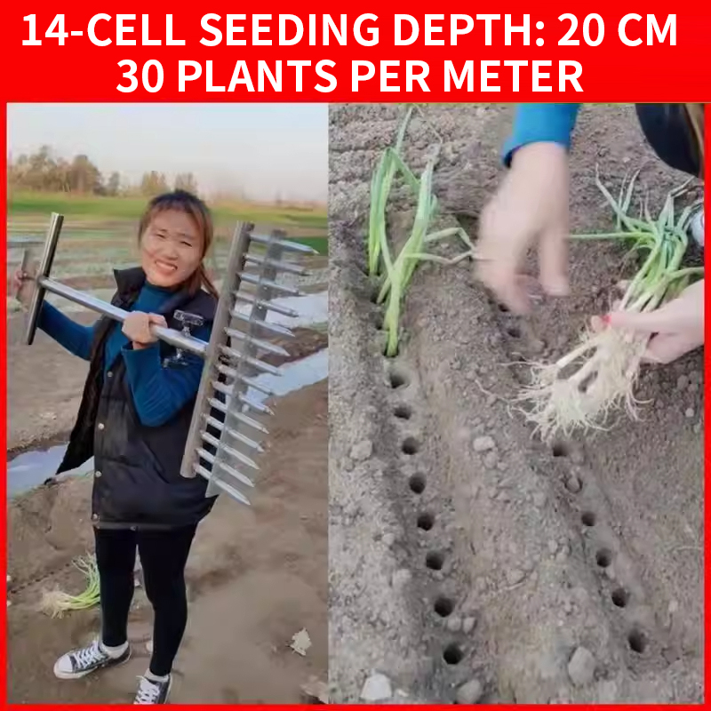 Onion Planter, Rice Transplant - Vegetable Transplanter recension och pris