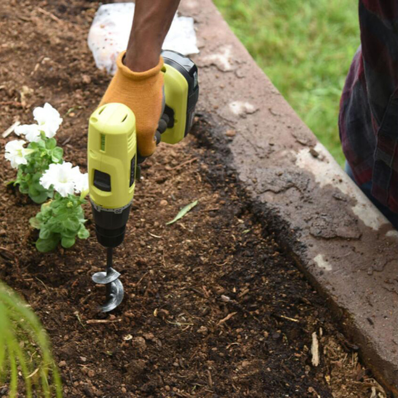 Garden Earth Auger Spiral Dril - Vegetable Transplanter recension och pris