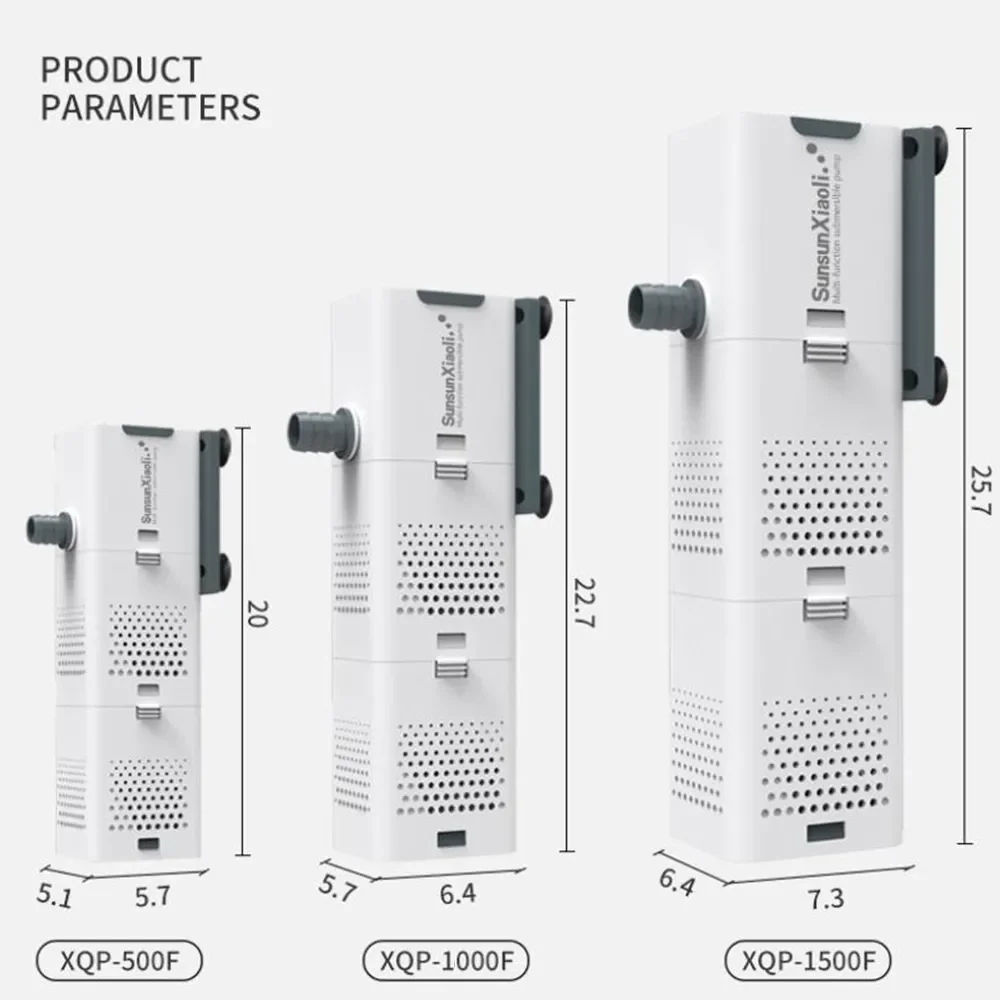 3 In 1 Aquarium Filter Pump Aq - Fish Pond Aerator recension och pris
