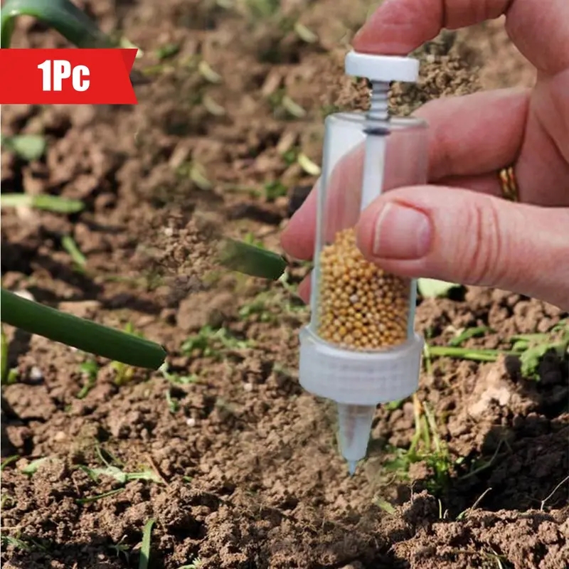 1pc Handheld Seed Dispenser, M - Vegetable Transplanter recension och pris