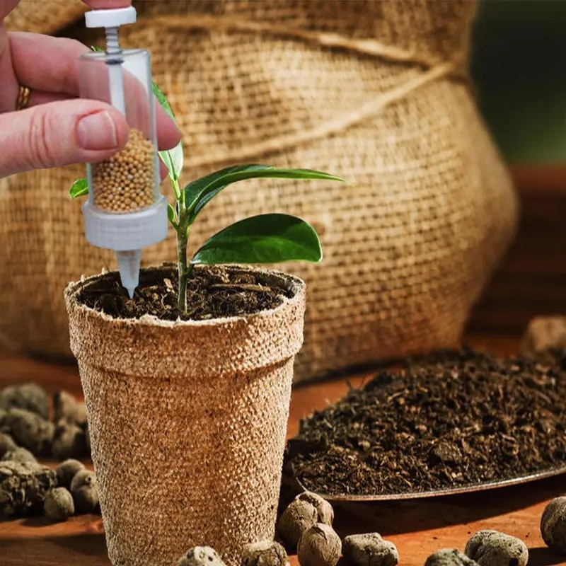 1pc Handheld Seed Dispenser, M - Vegetable Transplanter recension och pris
