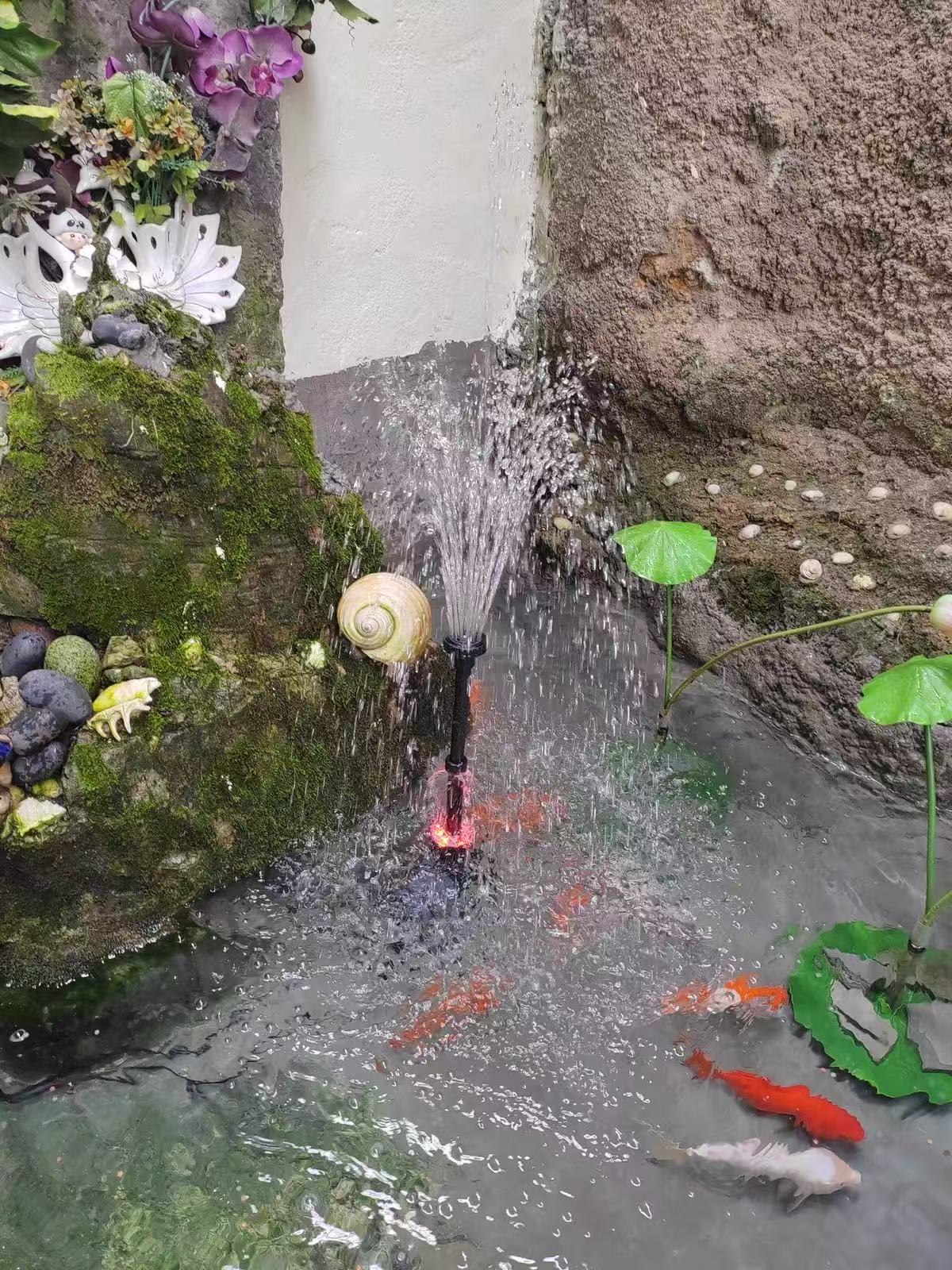 Fountain pump, water pump, lan - Fish Pond Aerator recension och pris